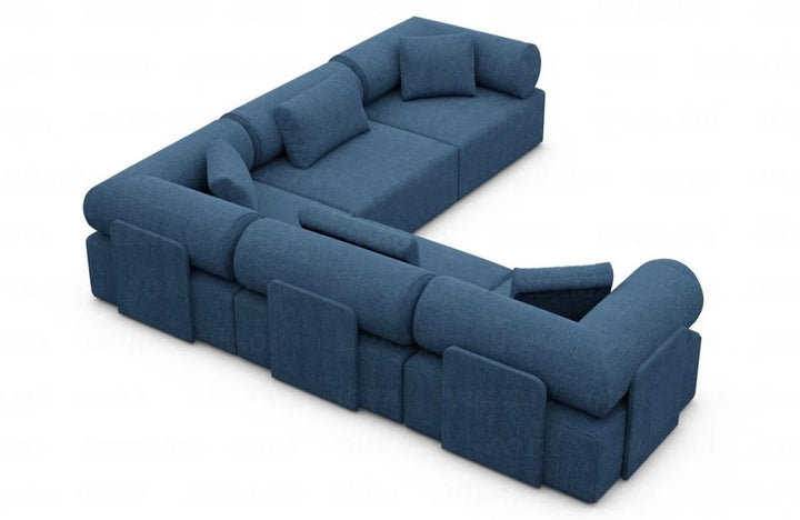 Corner sofa Laguardia L shape fabric