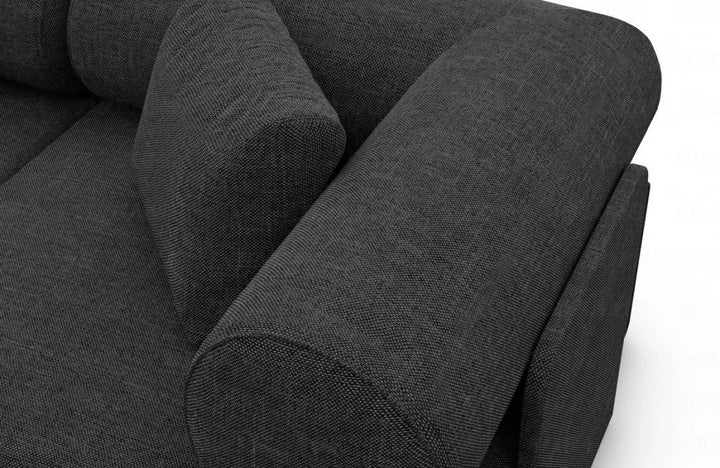 Corner sofa Laguardia L shape fabric