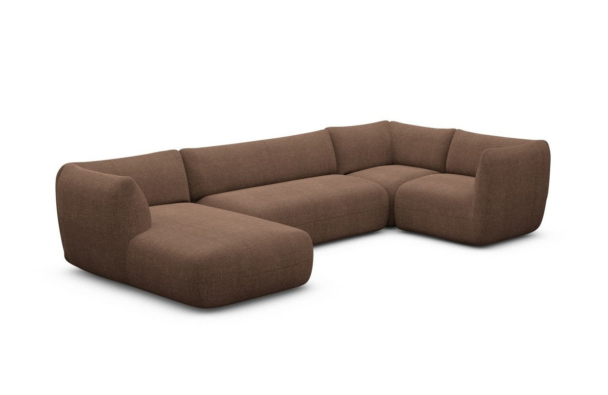 Madrid U-Shaped Sectional Fabric