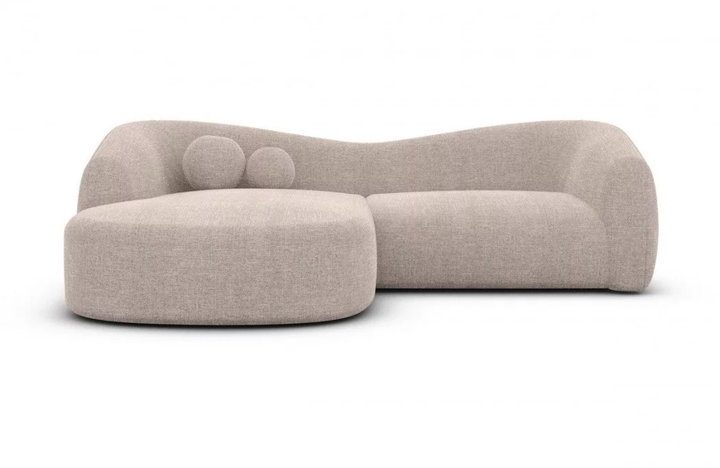 Fabric corner sofa Murcia L shape short