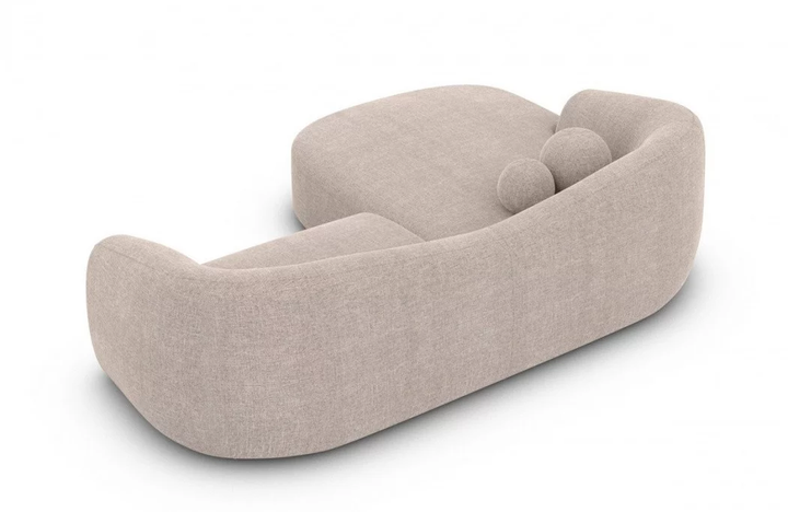 Fabric corner sofa Murcia L shape short