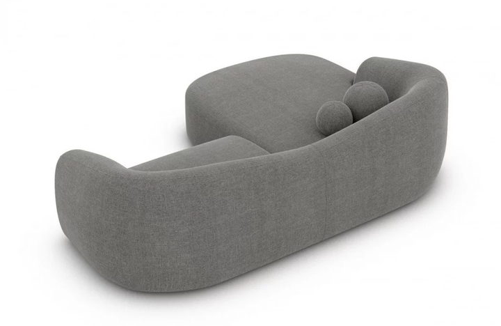 Fabric corner sofa Murcia L shape short