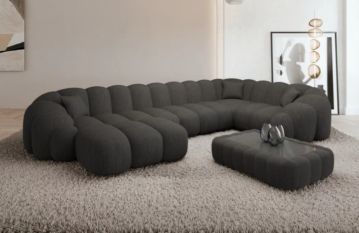 Upholstered living area Rajada U shape