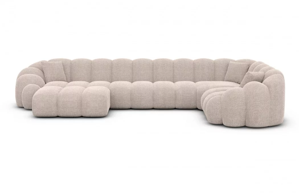 Upholstered living area Rajada U shape