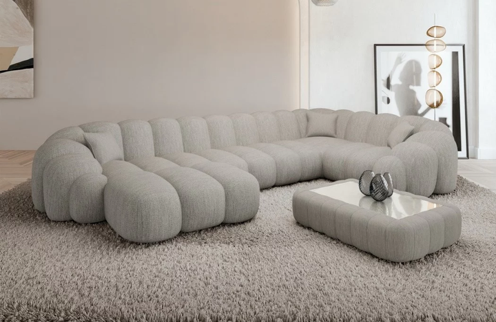Upholstered living area Rajada U shape