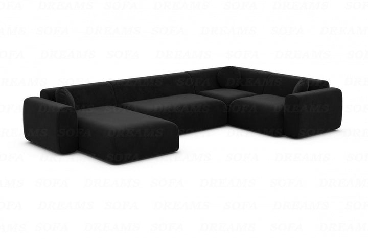 Living area Cortegada U-shaped fabric