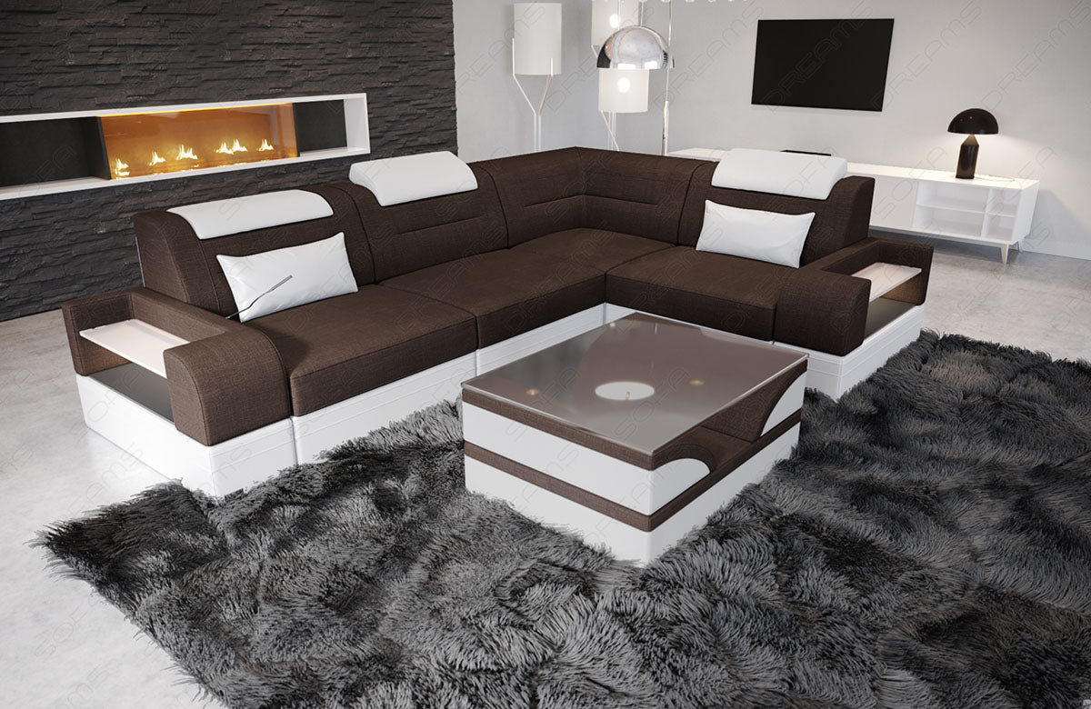 Sofa Travigo Mini L Shape Short Fabric