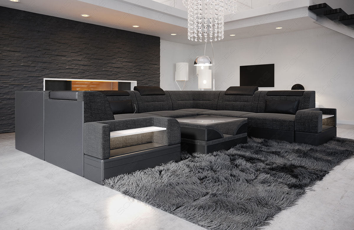Sofa Travigo Mini U Shape Fabric Cover