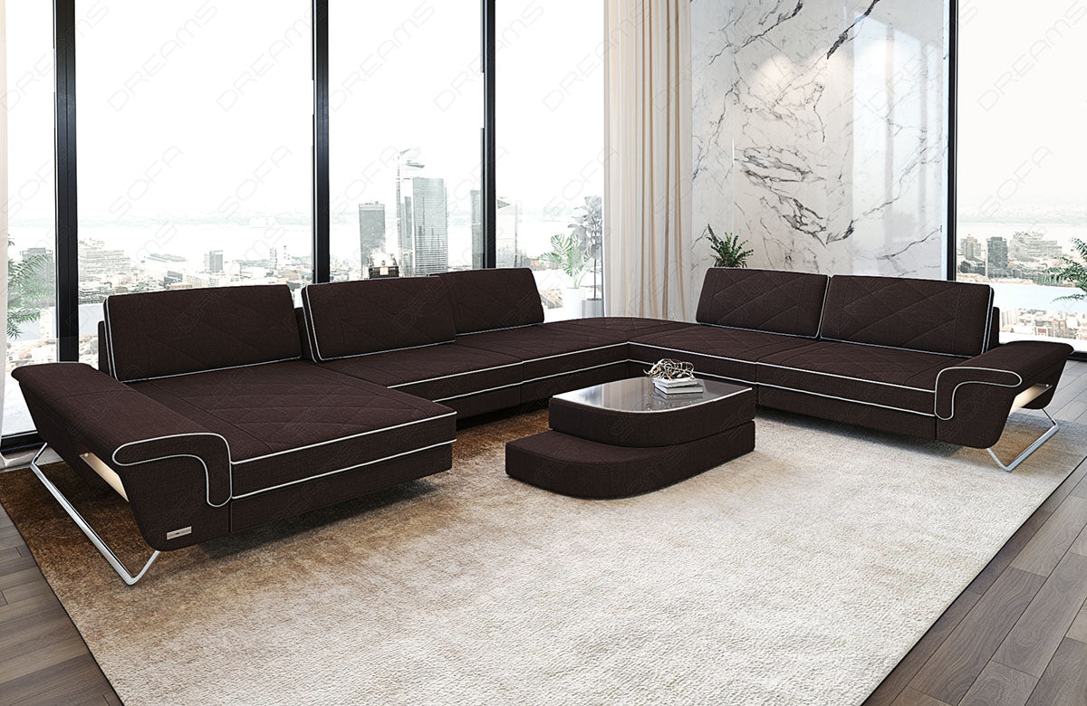 Fabric Sectional Lari Xxl