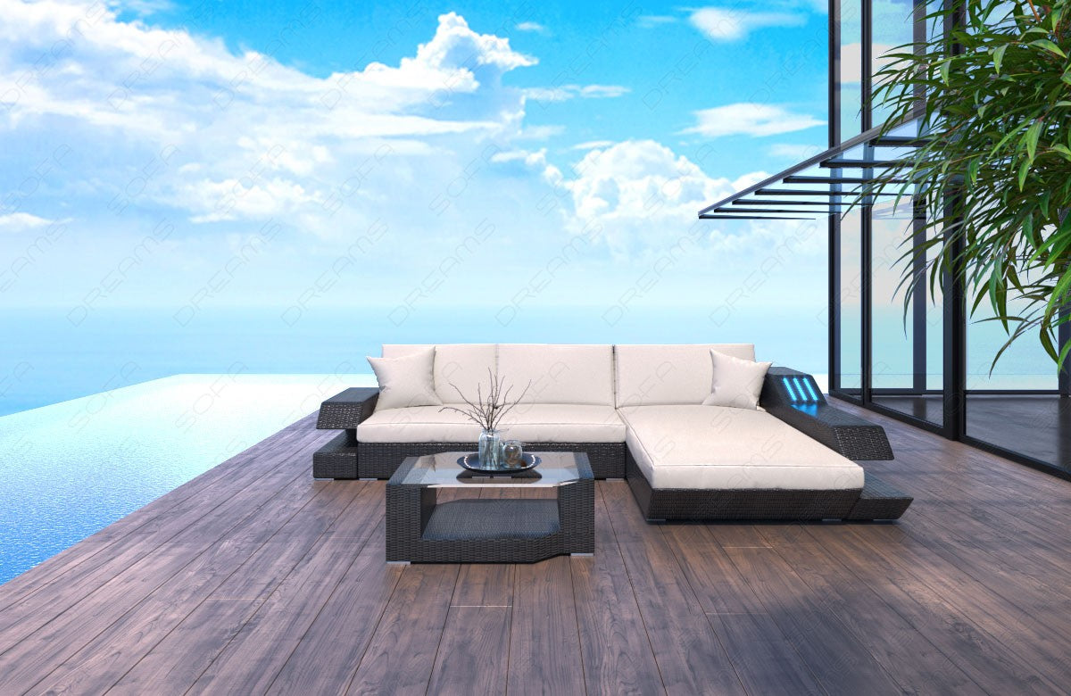 Rattan Sofa Rodeo L Cream