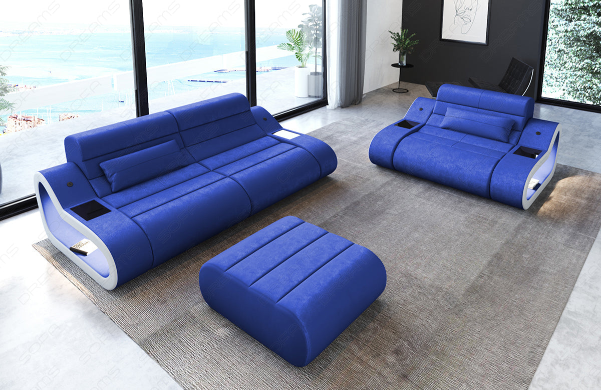 Sofa Set Laguna 2 And 1 Fabric