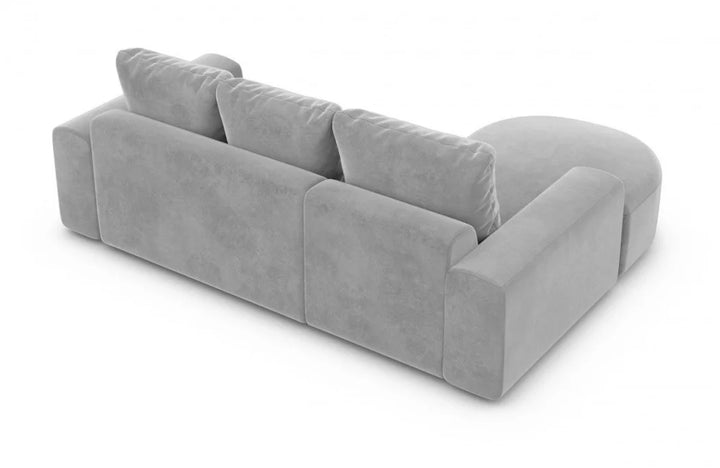 Fabric corner sofa Gomera L shape short