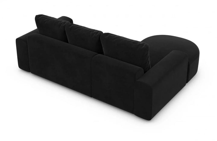 Fabric corner sofa Gomera L shape short