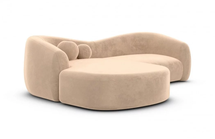 Fabric corner sofa Murcia L shape short