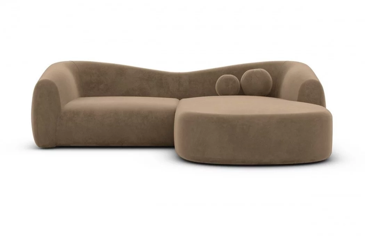 Fabric corner sofa Murcia L shape short