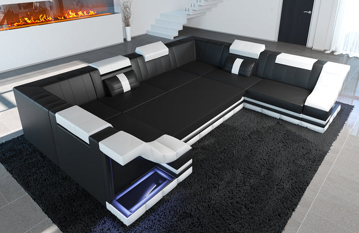 optional ist eine Schlaffunktion fÃ¼r das Sofa verfÃ¼gbar