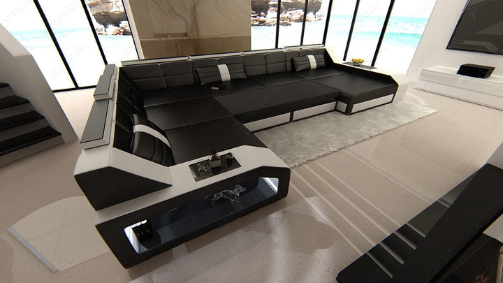 Das Sofa Matera XXL kÃ¶nnen Sie optional um eine Schlaffunktion erweitern
