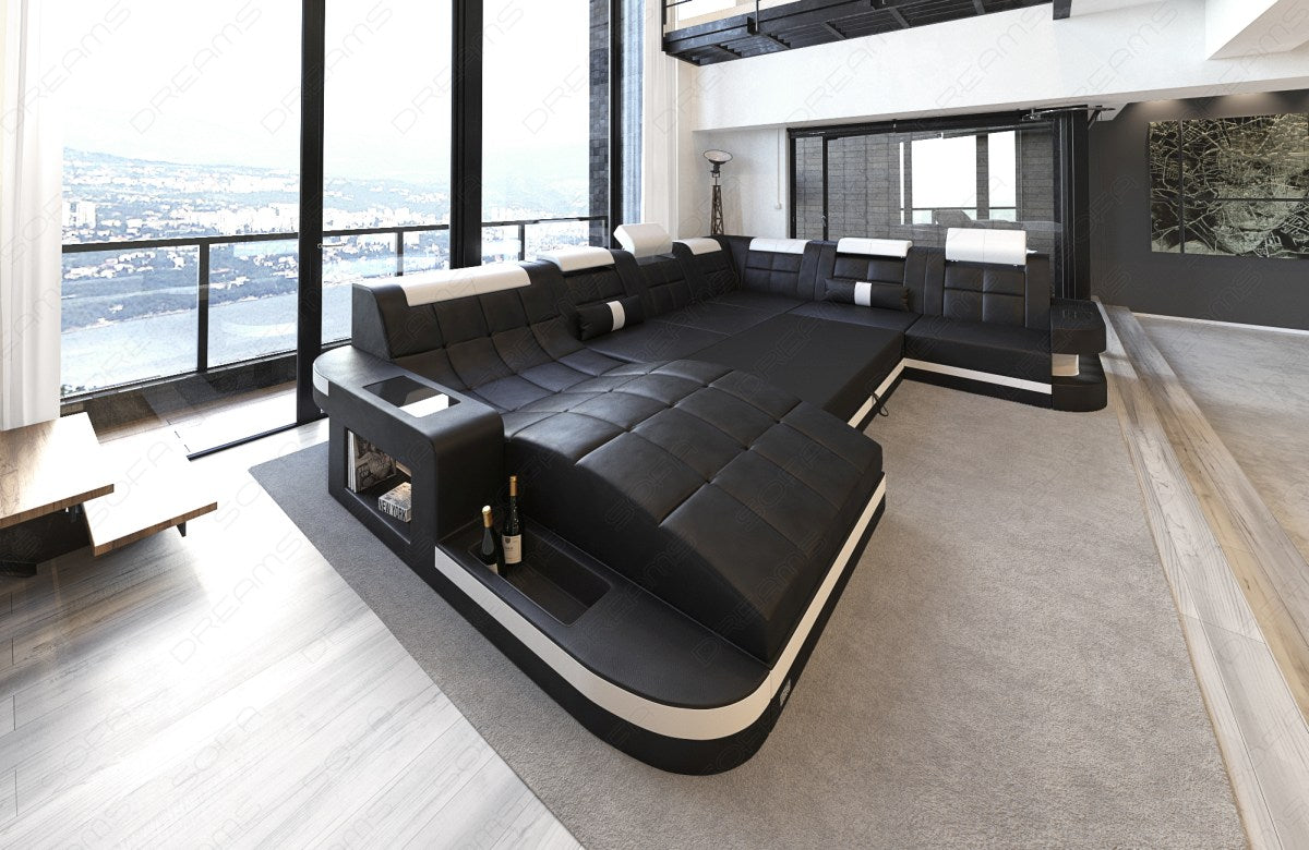Xxl Sectional Konstantin With Ottoman
