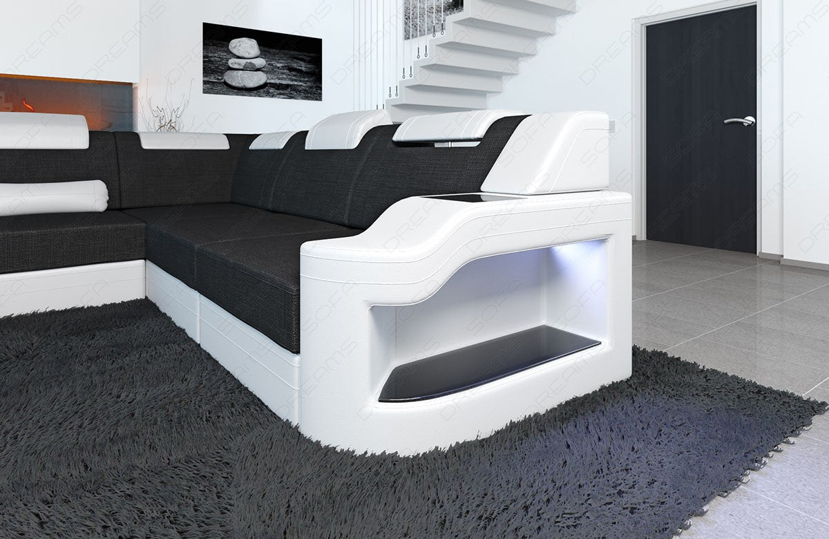 Sofa Sectional Paloma Xxl With Fabric Cover