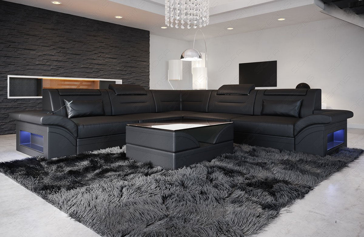Corner Sofa Evolo Leather