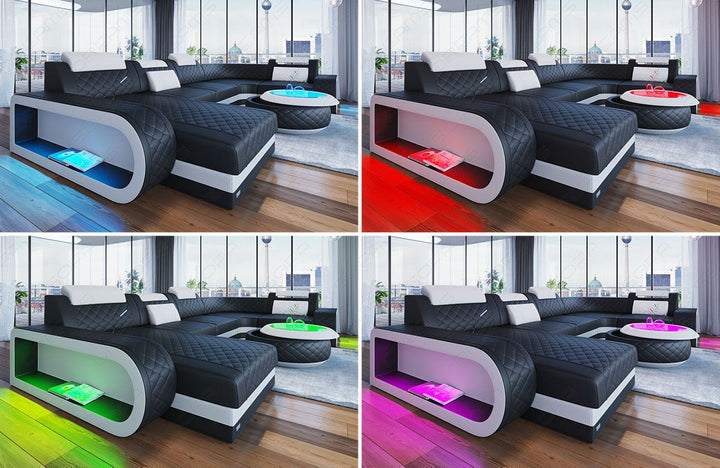 Sofa Berlin LED Beleuchtung Beispiel