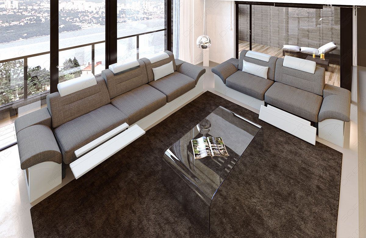 Sofa Set Megano Fabric 3 And 2