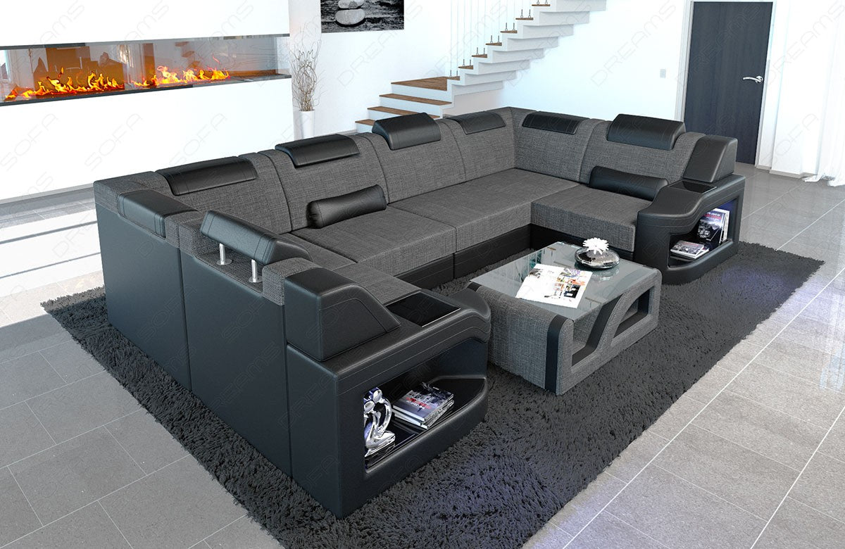 Lyon Mini Sectional With Led