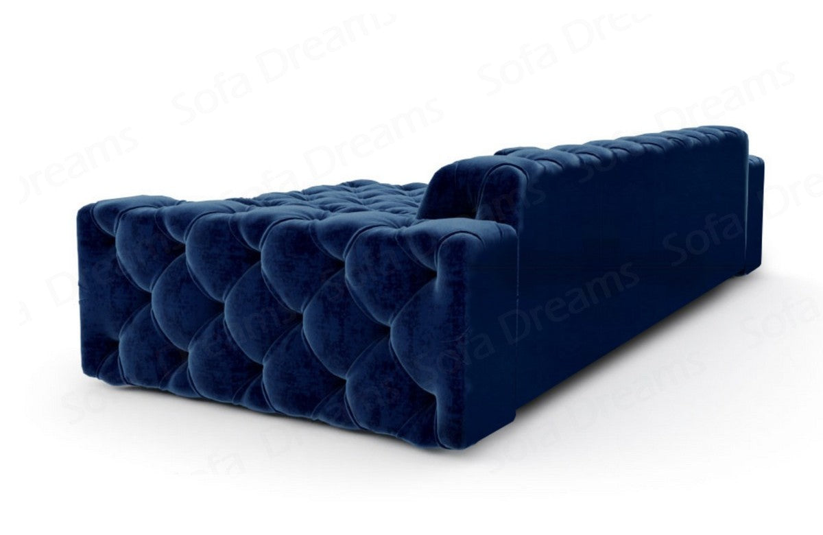 L-Shaped Fabric Sofa Menorca Short