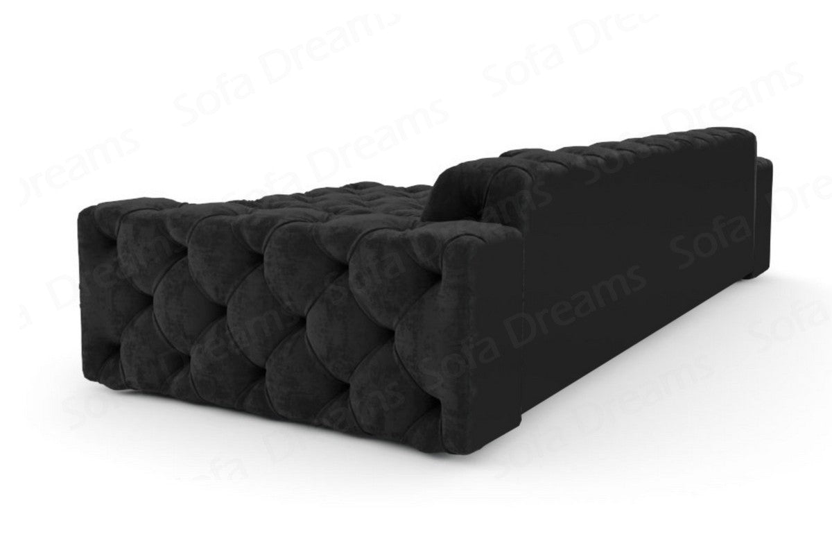 L-Shaped Fabric Sofa Menorca Short