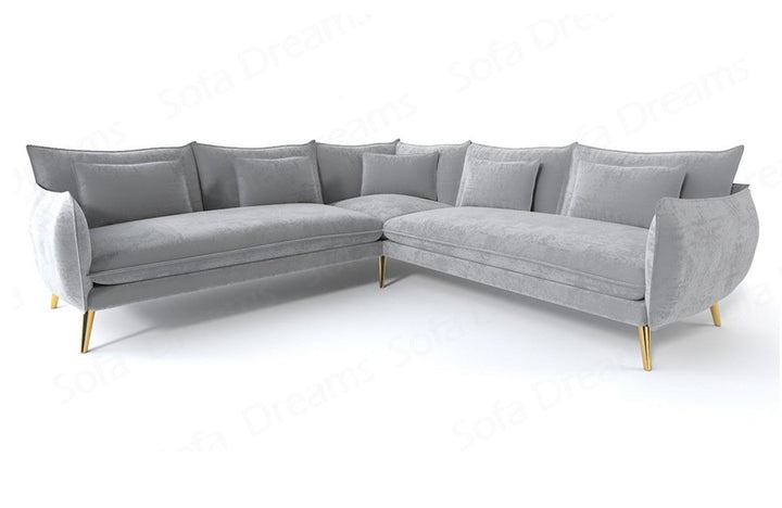 L-Shaped Fabric Sofa Fuerteventura