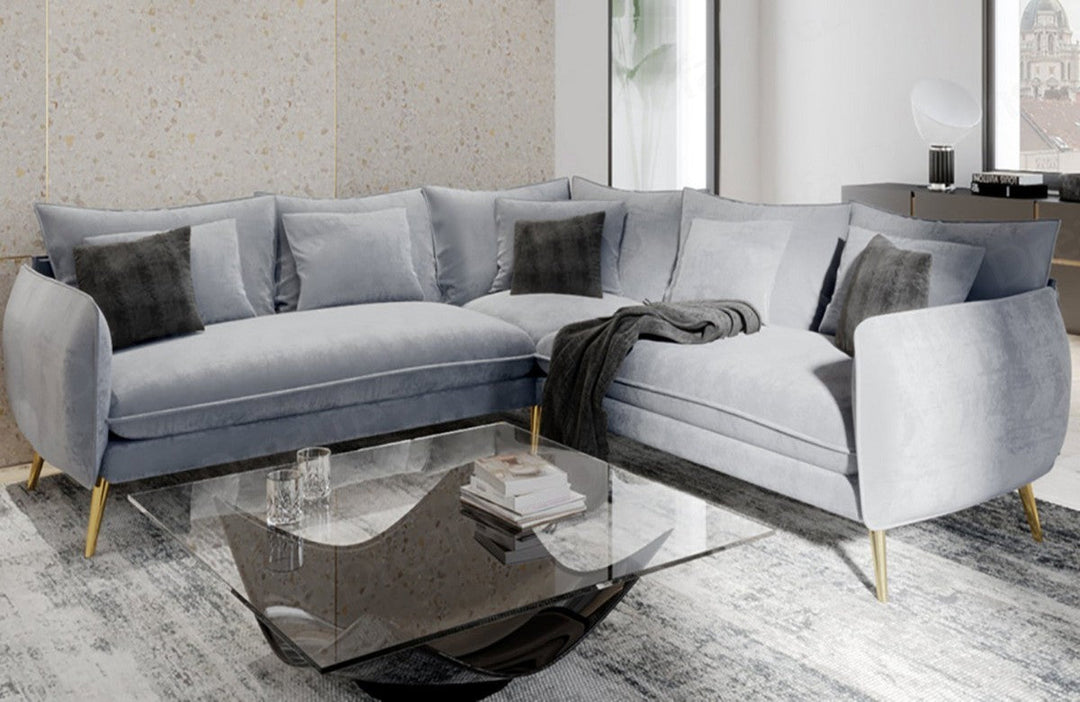 L-Shaped Fabric Sofa Fuerteventura