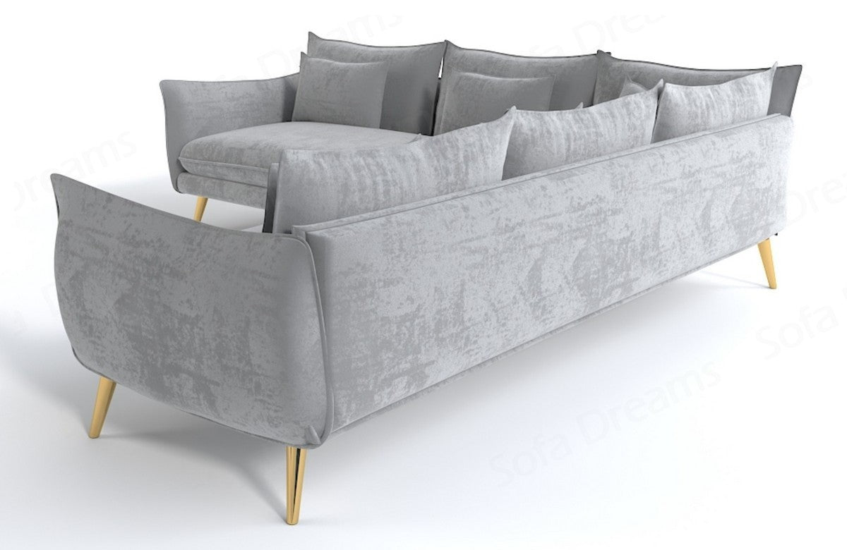 L-Shaped Fabric Sofa Fuerteventura