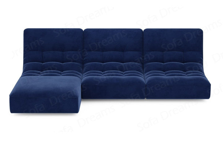 Melilla L-Shaped Velvet Sofa