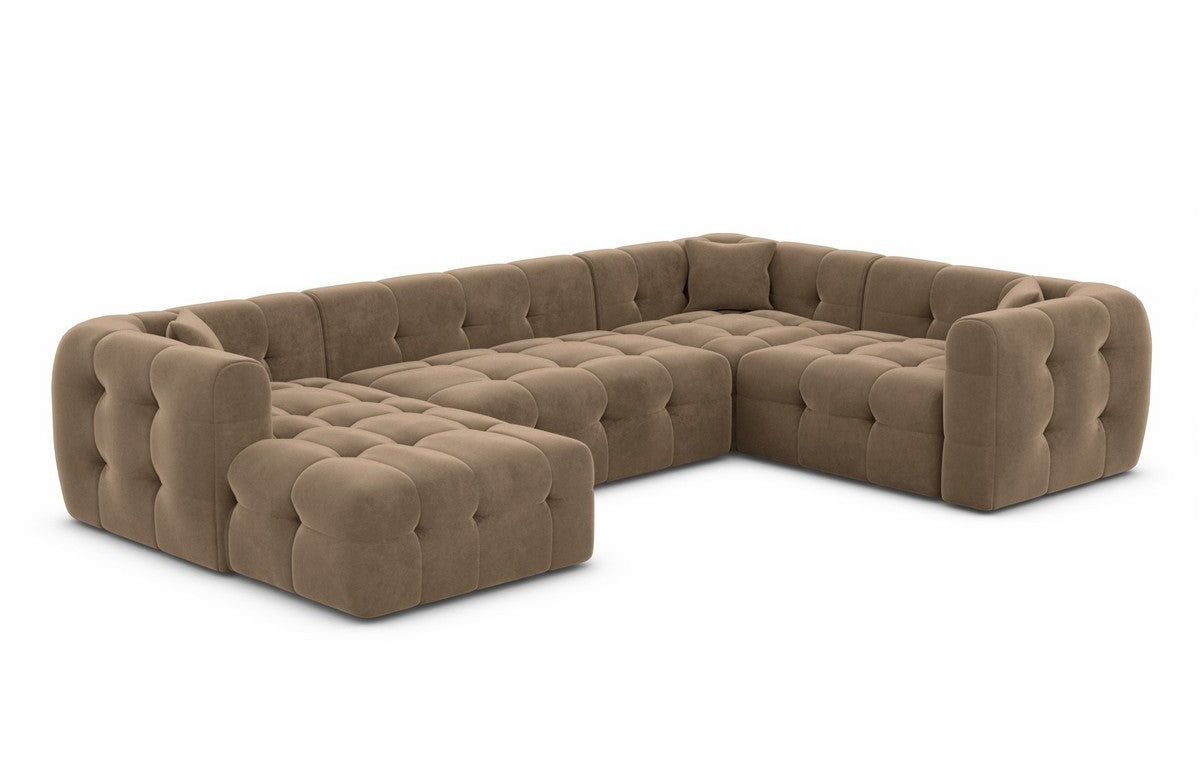 Fabric Sectional Sevilla U Shape