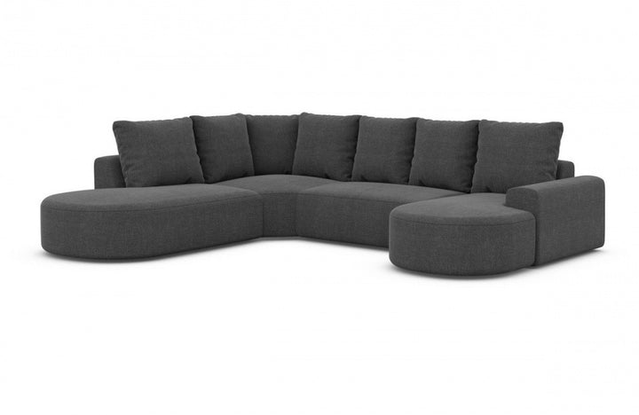 Fabric living area Gomera U-shaped lounge