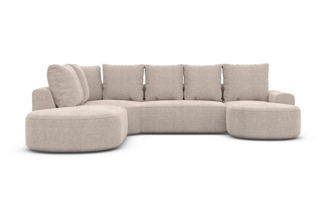 Fabric living area Gomera U-shaped lounge