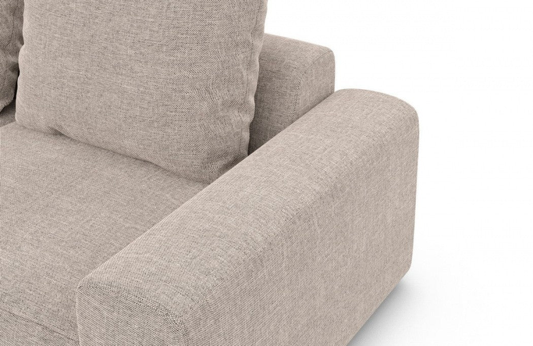 Fabric living area Gomera U-shaped lounge