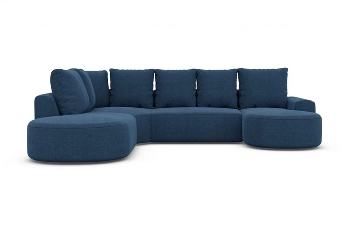 Fabric living area Gomera U-shaped lounge