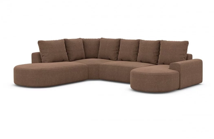 Fabric living area Gomera U-shaped lounge