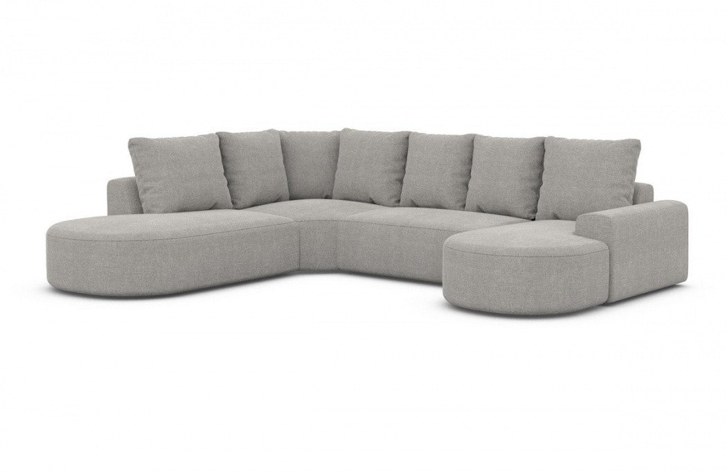 Fabric living area Gomera U-shaped lounge