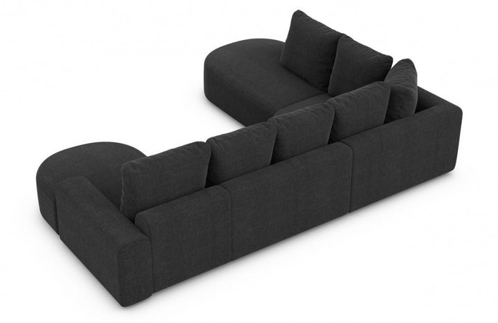 Fabric living area Gomera U-shaped lounge