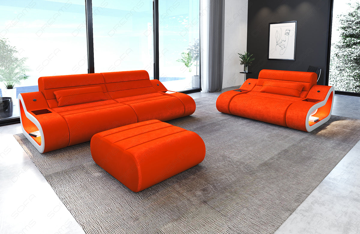 Sofa Set Laguna 2 And 1 Fabric