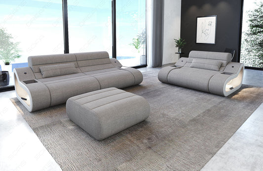 Sofa Set Laguna 2 And 1 Fabric