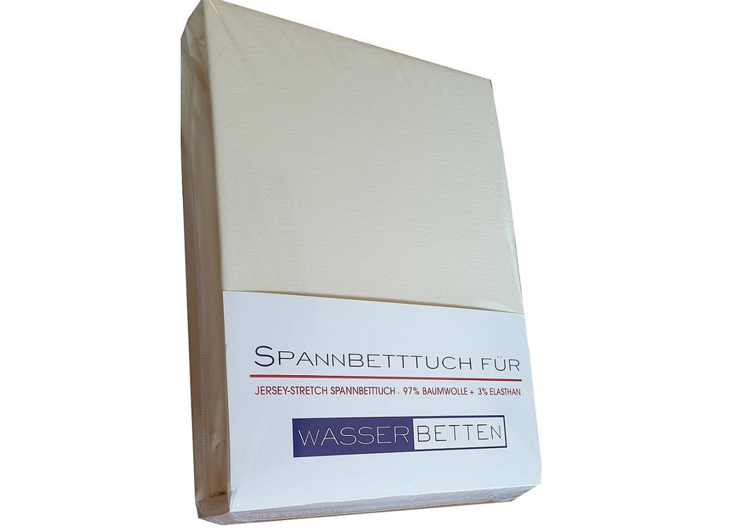 Spannbettlaken fÃ¼r Wasserbetten in 2 GrÃ¶ÃŸen und vielen Farben erhÃ¤ltlich