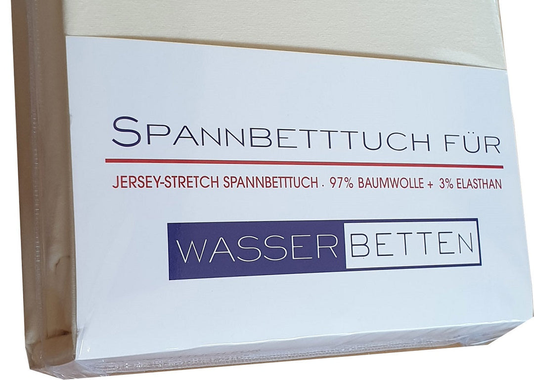 Spannbettlaken fÃ¼r Wasserbetten - in verschieden Farben erhÃ¤ltlich