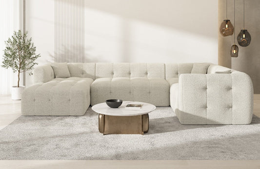 Fabric Sectional Sevilla U Shape