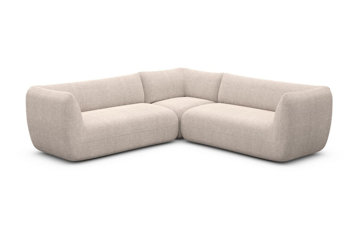 Corner Sofa Madrid L Shape Fabric