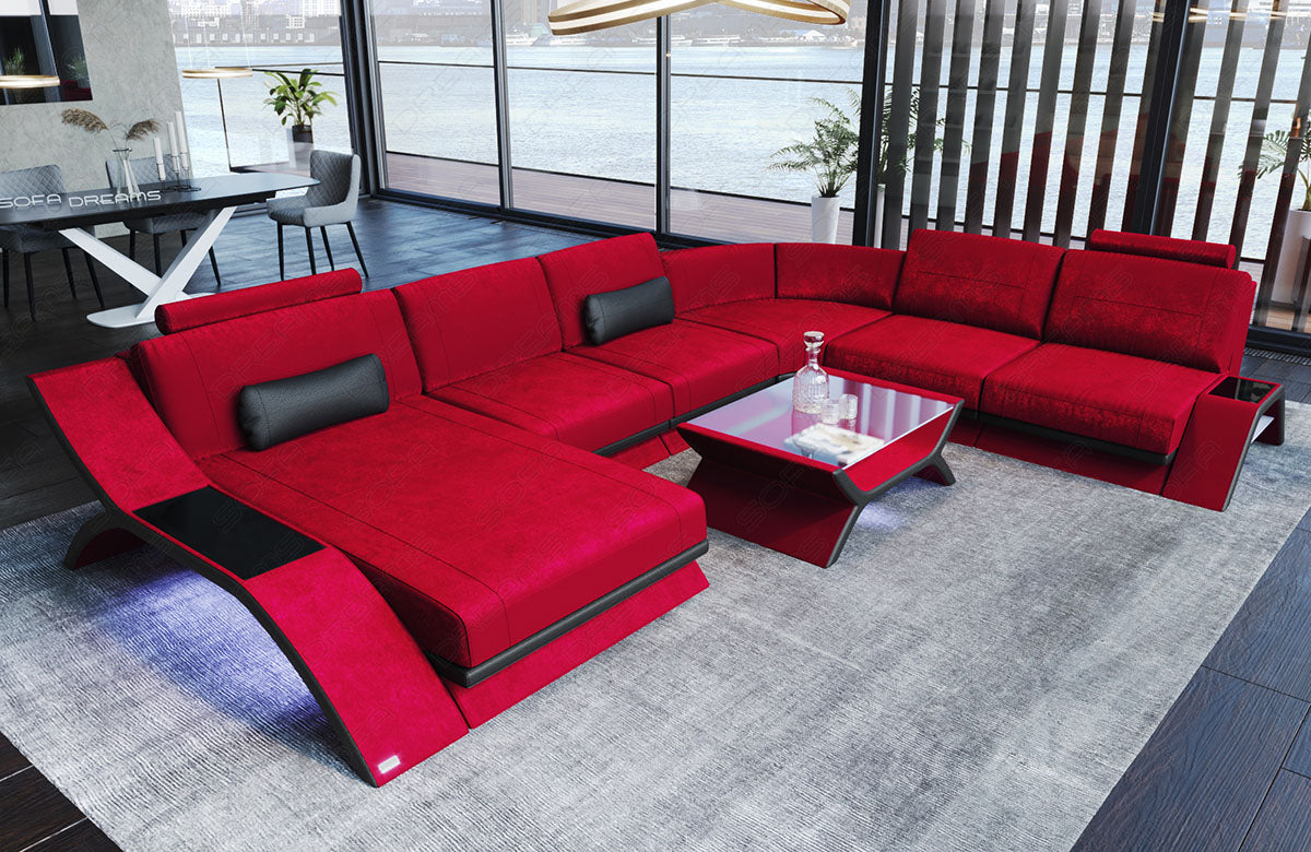 Fabric Sectional Esmeralda Xxl