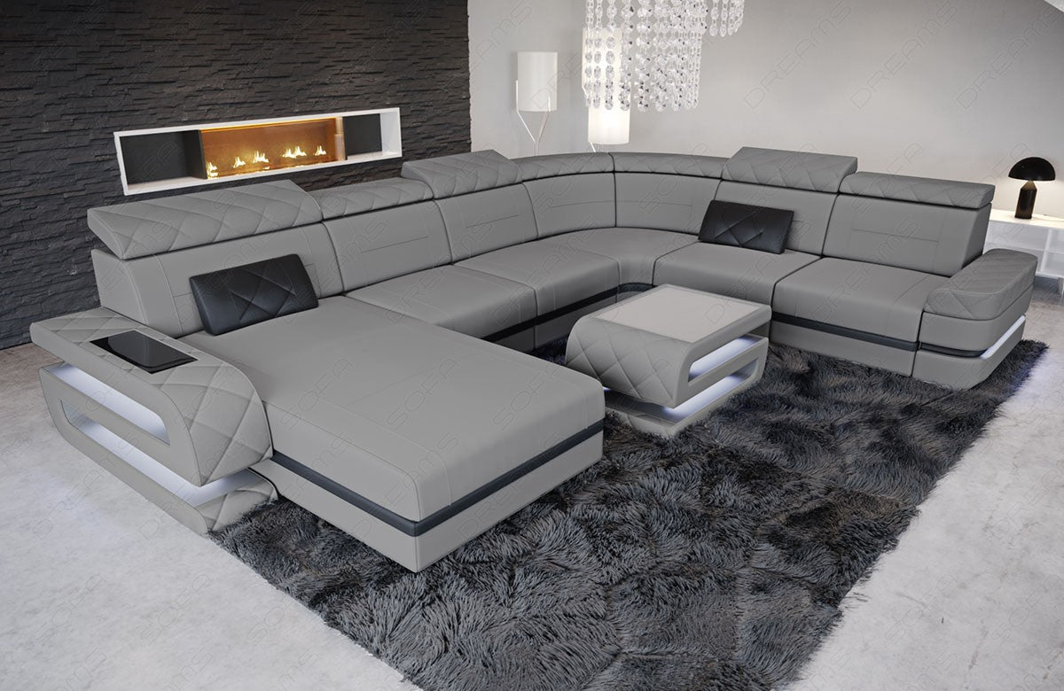 Fabric Sectional Bologna Xxl