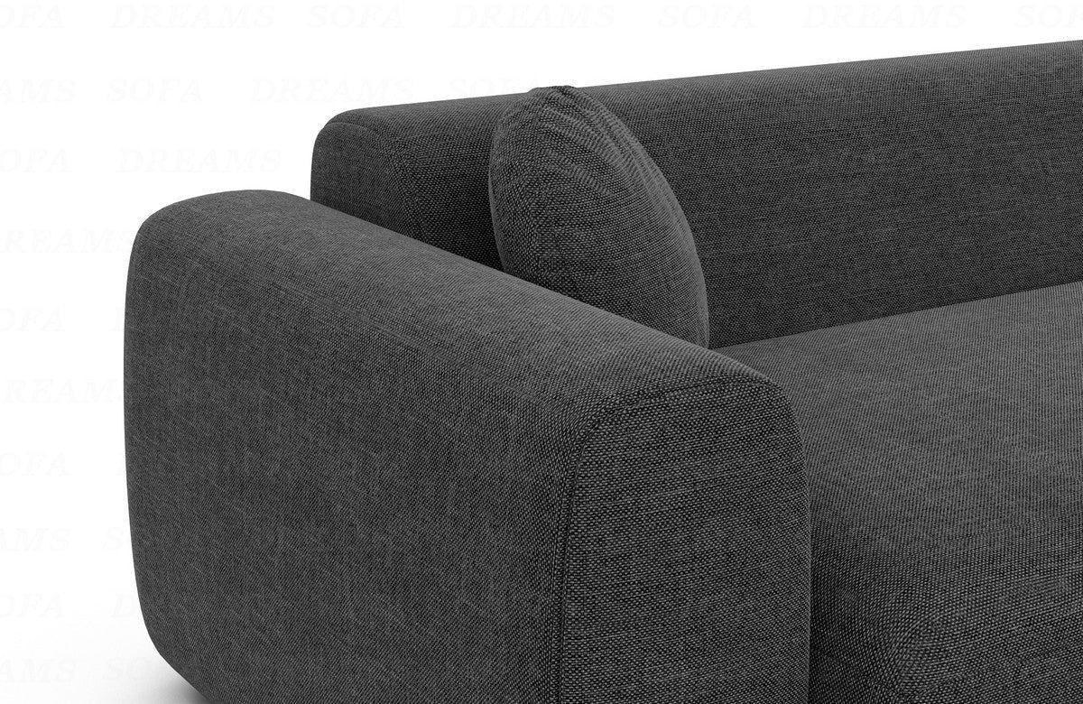 Corner Sofa Cortegada L Shape Short Fabric